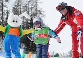Lezioni private di sci per bambini per tutti i livelli con 1. Swiss Ski School Samnaun.