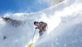 Off-piste skilessen voor gevorderde skiërs met 1. Schweizer Skischule Samnaun.