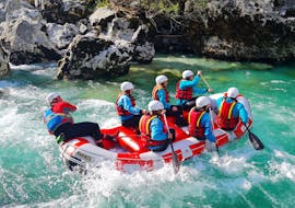 Rafting nelle rapide dell'Isonzo a Bovec con Nature's Ways Bovec.