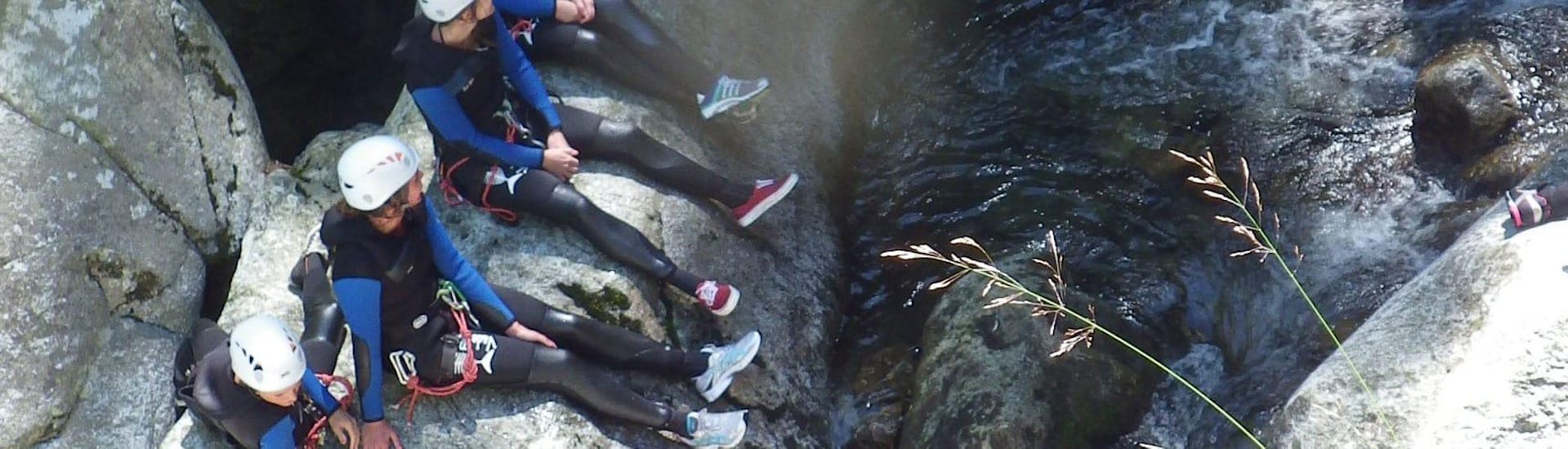 Gevorderde Canyoning in Rousses - Cévennes.
