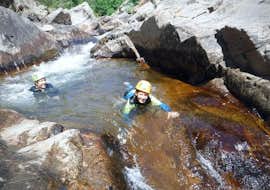 River trekking in Canyon de la Dourbie for Families with Antipodes Sport Nature Millau River trekking in Canyon de la Dourbie for Families