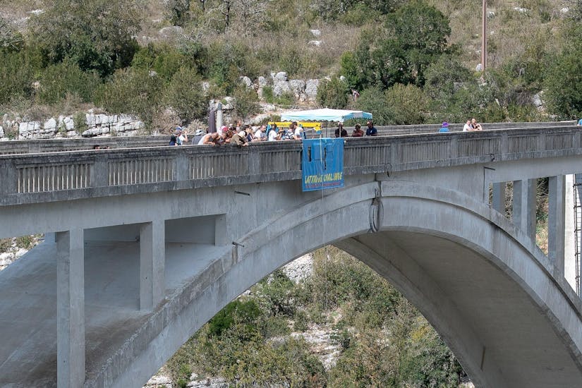 Bungee Jumping in Trigance - Verdon.