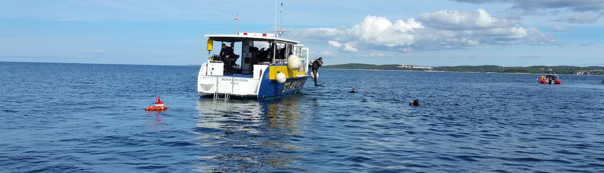 Formation de plongée (PADI) à Vrsar pour Plongeurs certifiés.