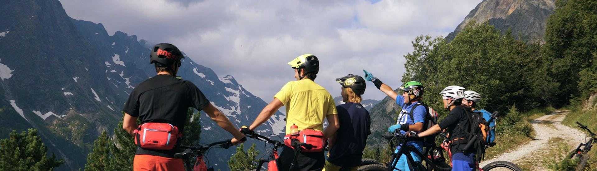 Einsteiger Mountainbike-Tour - Mont Blanc mit Compagnie des Guides Outdoor - Hero image