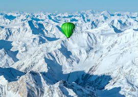 Alpenüberquerung mit dem Heißluftballon NUR IM WINTER mit Mountain Ballooning Bruneck.