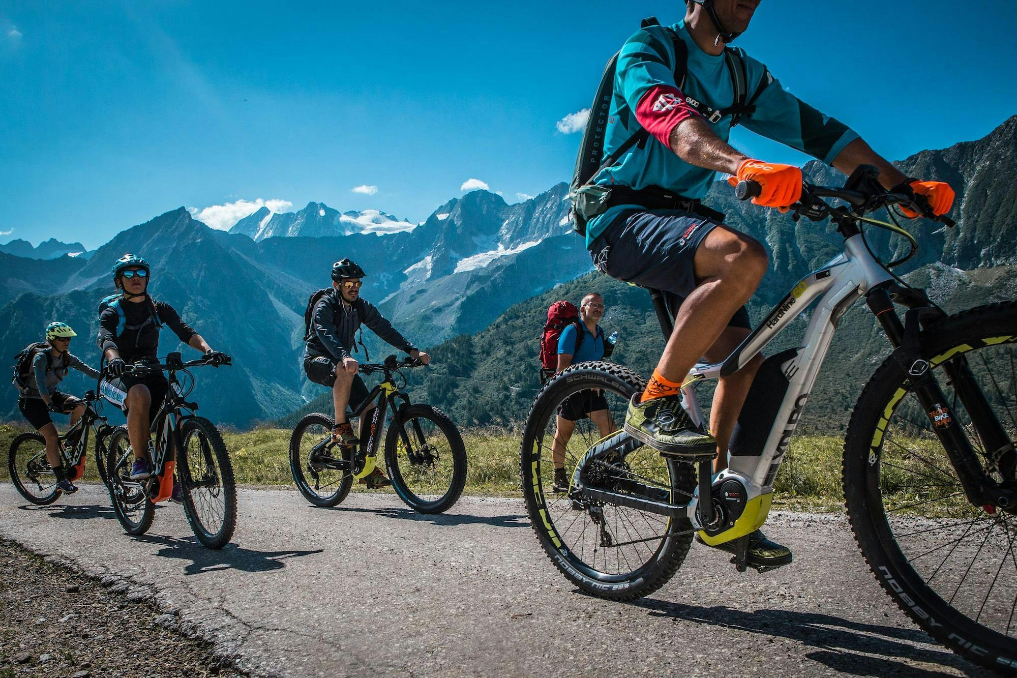 Mountain Bike Montagna Percorsi Mtb Alpe Cimbra Discesa Bici Montagna