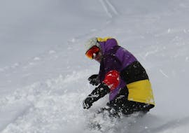 Private Snowboarding Lessons (from 3 y.) for All Levels from Swiss Ski School Les Crosets-Champoussin.