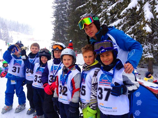 Kids Ski Lessons (6-12 y.) for All Levels - Full Day