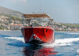 6 Islands Boat Trip near Trogir including Blue Cave with Space Fun Seget Vranjica