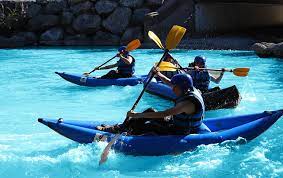 Kayak Airboat single-seater on the Guisane River - Sport