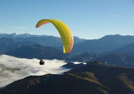 A picture of the landscape during the Tandem Paragliding Flight in Verdon - Sensation Ascendance with Haut Les Mains.