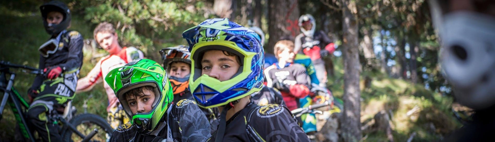Bikers Mountain Bike Training for Kids (7-10 y.) with Horizons Tout Terrain Les Orres - Hero image