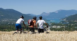 Mountainbike-Tour in Embrun - Lac de Serre-Ponçon mit Horizons Tout Terrain Les Orres.