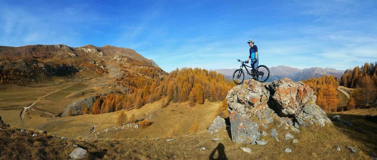 Mountain Bike Tour in Les Orres (from 10 y.).