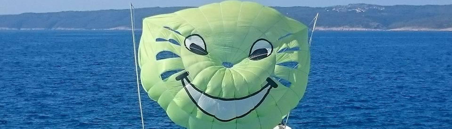 Duo Parasailing in Kvarner Bay with Water Sport Centar Selce.