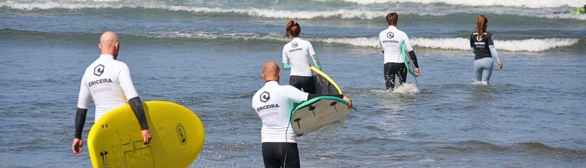 Surfing Lessons for Beginners with Ericeira Surf School - Hero image