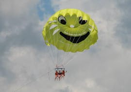 Trio Parasailing in Kvarner Bay with Water Sport Centar Selce.