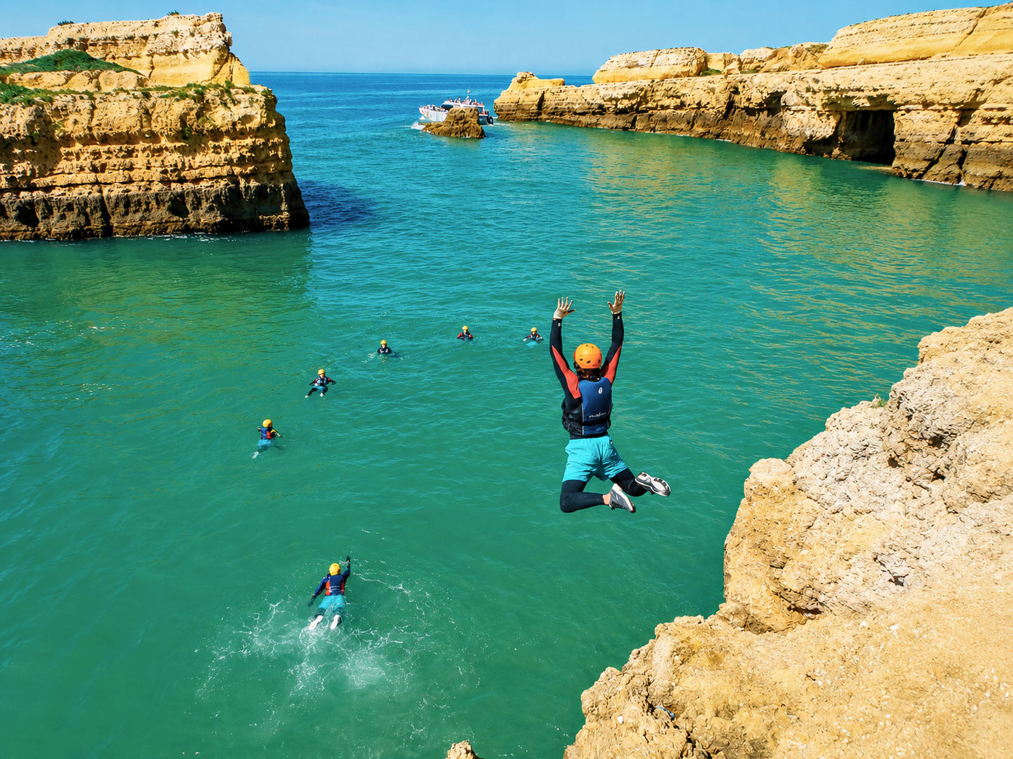 Coasteering in Albufeira from Albufeira Surf & SUP.