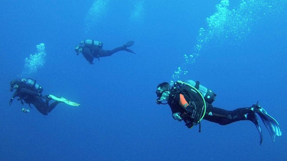 PADI Discover Scuba Diving in Marsalforn auf Gozo.