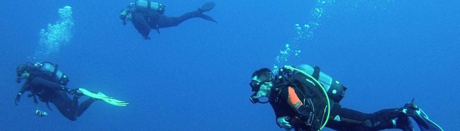 PADI Discover Scuba Diving in Marsalforn in Gozo.