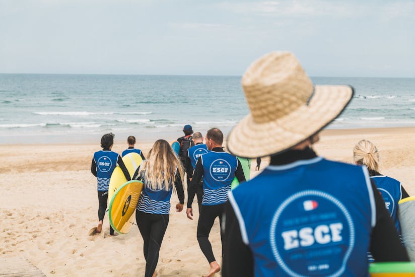 private-surfing-lessons-plage-du-penon-all-levels-escf-seignosse with ESCF Anglet