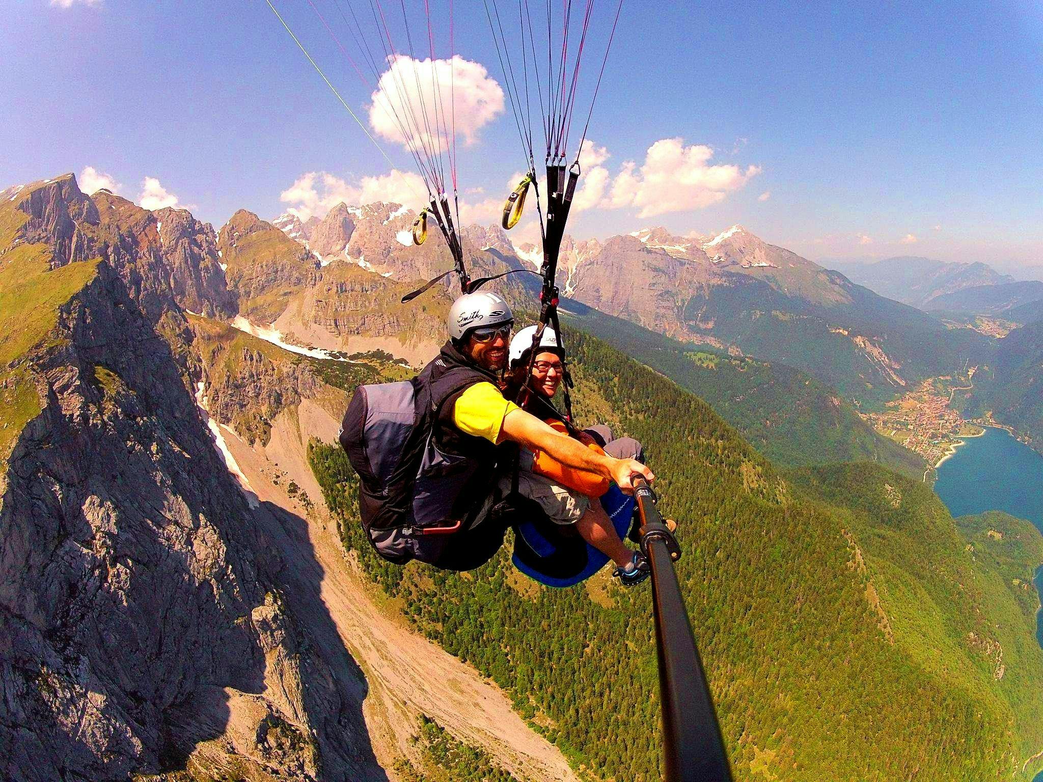 Thermal Tandem Paragliding in Molveno from iFly Tandem Molveno Thermal Tandem Paragliding in Molveno from iFly Tandem Molveno.