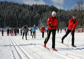 Clases de esquí de fondo para principiantes con Skischule Ramsau.