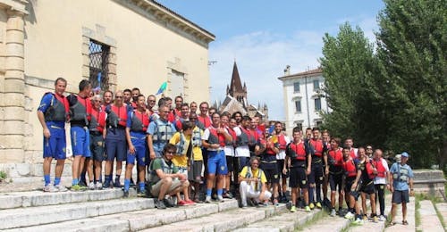 Rafting facile à Vérone - Adige (Etsch) avec Adige Rafting Rafting facile à Vérone - Adige (Etsch) avec Adige Rafting.