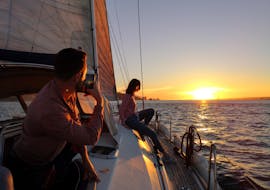 Sunset Sailing Boat Trip on the Tagus incl. Christo Rei with Lisbon by Boat