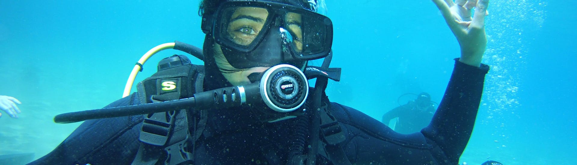 PADI Discover Scuba Diving in Dubrovnik.