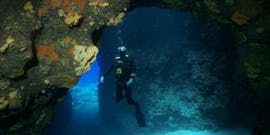 Begeleide Scuba Duiktochten in Chania voor gecertificeerde duikers met Blue Adventures Diving Chania.