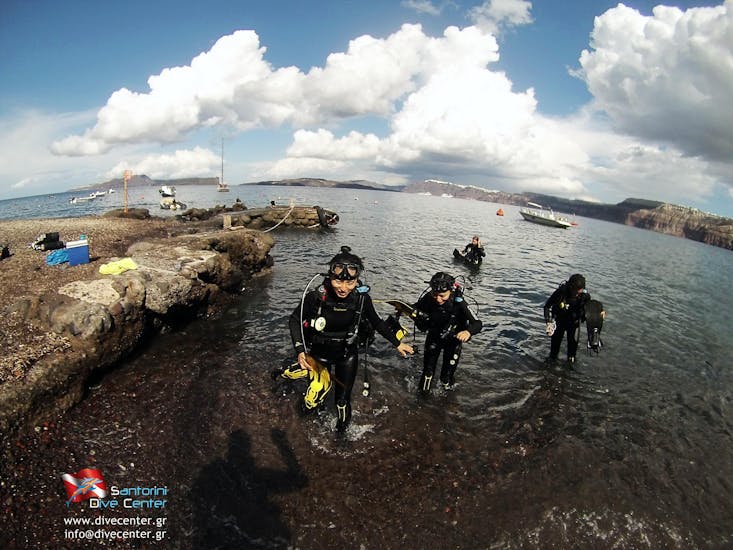 Plongée d'exploration à Akrotiri pour Plongeurs certifiés.