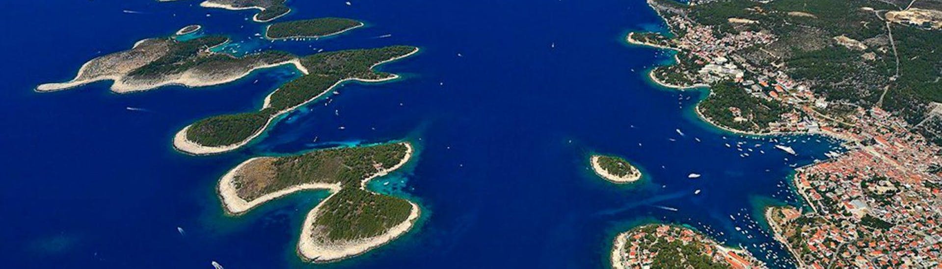 Private Boat Trip to Pakleni Islands &amp; Red Rocks from Hvar  with HvarCruise - Hero image