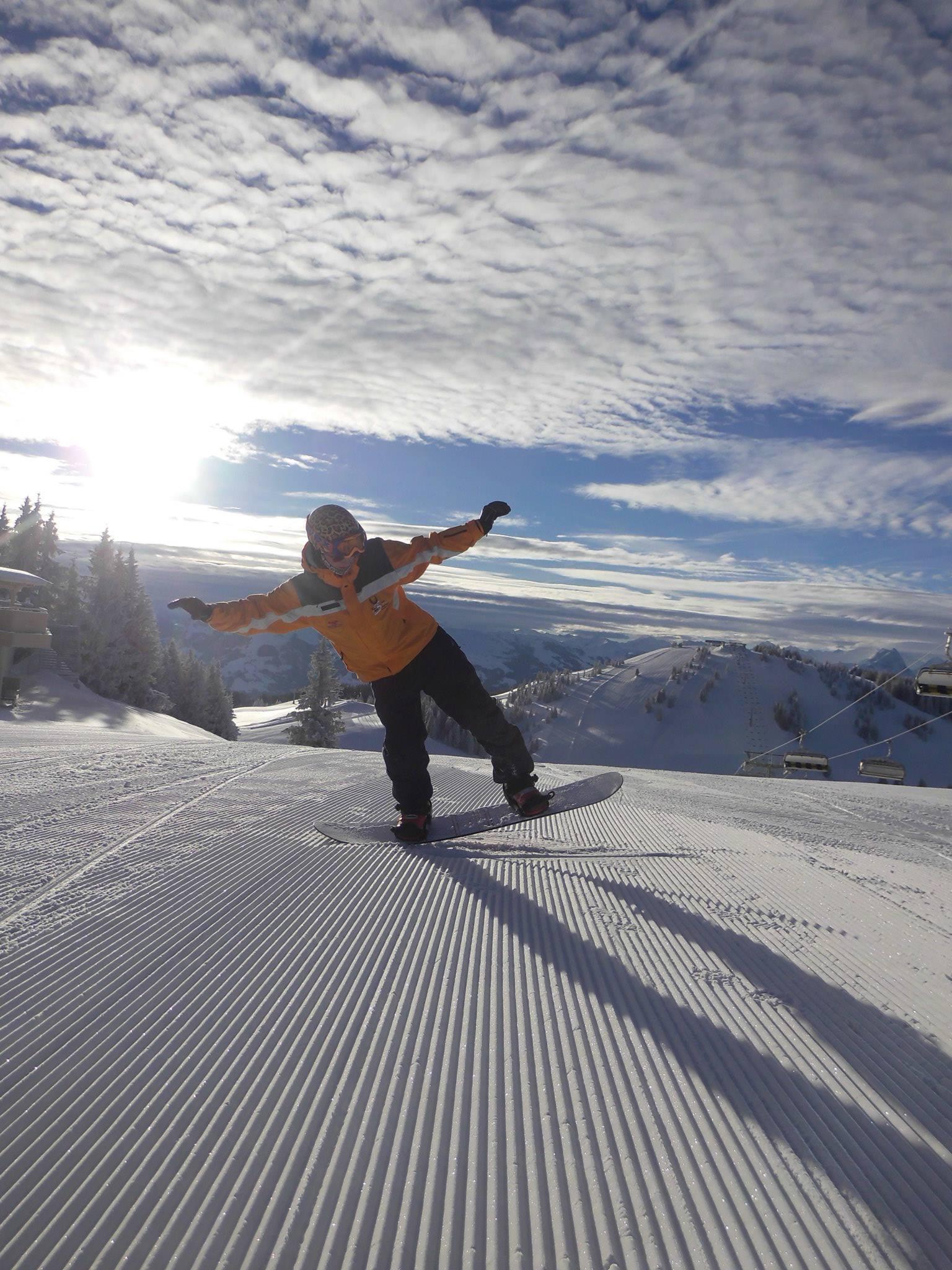 Snowboard instructor