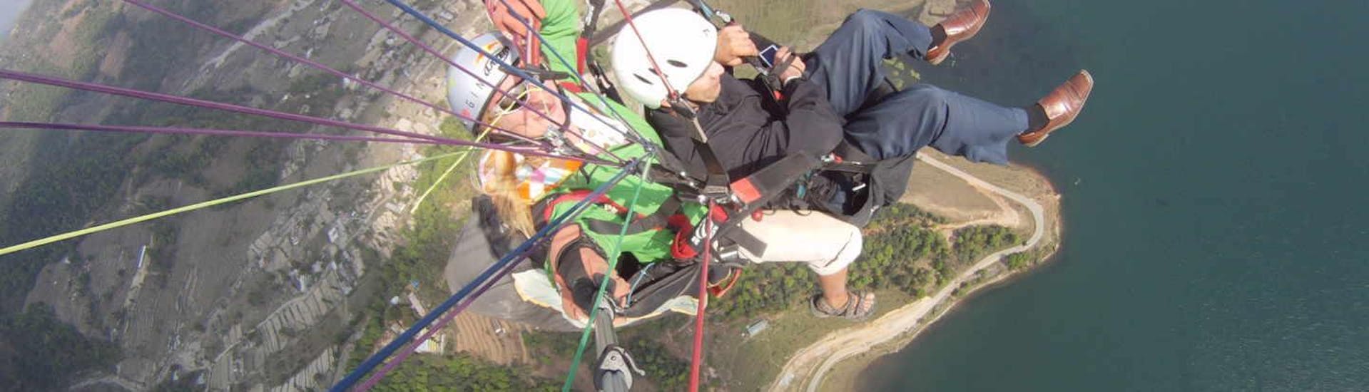 Thermisch tandem paragliding in Norma (vanaf 10 j.).