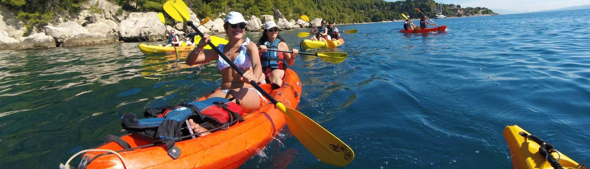 Canoë-kayak  facile à Split - Plage de Bene.