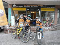 Cours de Vélo de Descente "Enfants & Adultes" - Tous Niveaux avec Swiss Mountain Sports Crans-Montana.