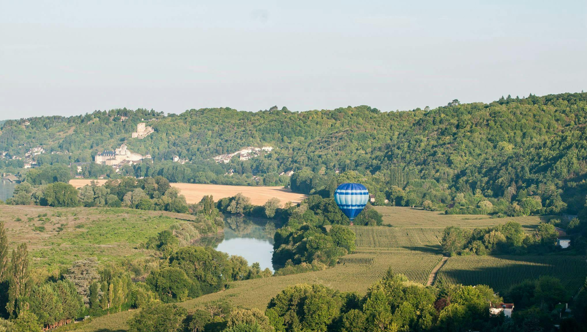 Balloon Ride in the Vexin Natural Park - West of Paris from Montgolfière du Vexin.