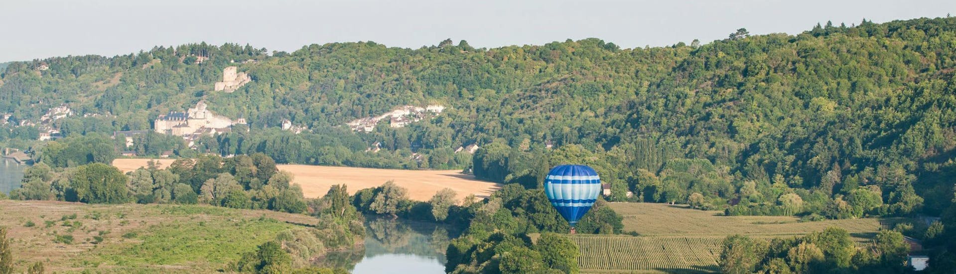 Balloon Ride in the Vexin Natural Park - West of Paris.