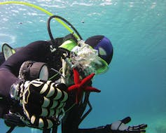 Corso di immersione (PADI) a Santa Maria per principianti con X-ta-sea Divers Paros.