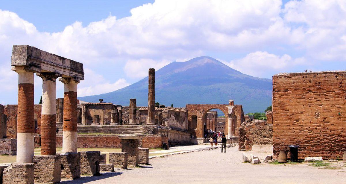 Pompeii during a sunny day is the perfect place to visit with our Boat Trip from Sorrento to Pompeii and Vesuvius with Lunch.