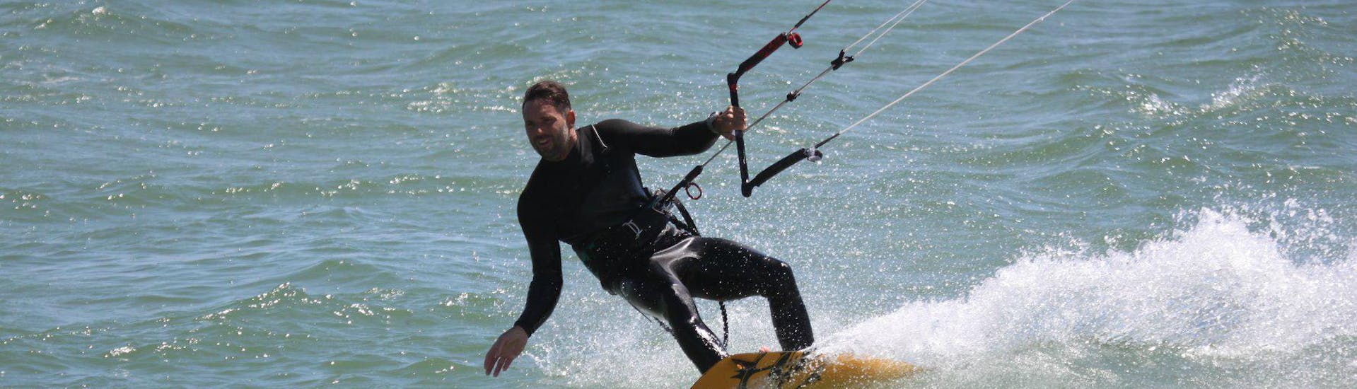 Private Kitesurfing Lessons (from 7 y.) at Lister Ellenbogen with Kiteschule Sylt - Hero image