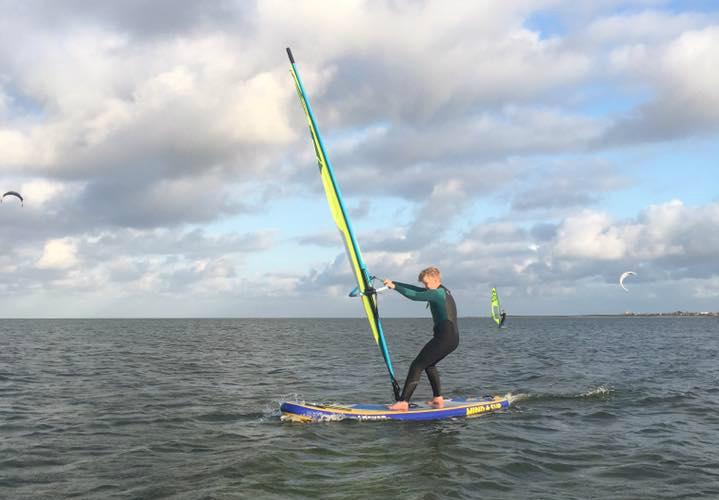 Windsurfing Lessons at Lister Ellenbogen for Beginners Kiteschule Sylt