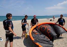 Lezioni di kitesurf a Saint-Cyprien da 12 anni con CBCM France Lezioni di kitesurf a Saint-Cyprien da 12 anni con CBCM France.