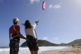 Private Kitesurfing Lessons (from 12 y.) from CBCM France.