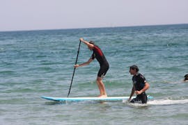 Stand Up Paddle Lessen in Saint-Cyprien voor beginners.