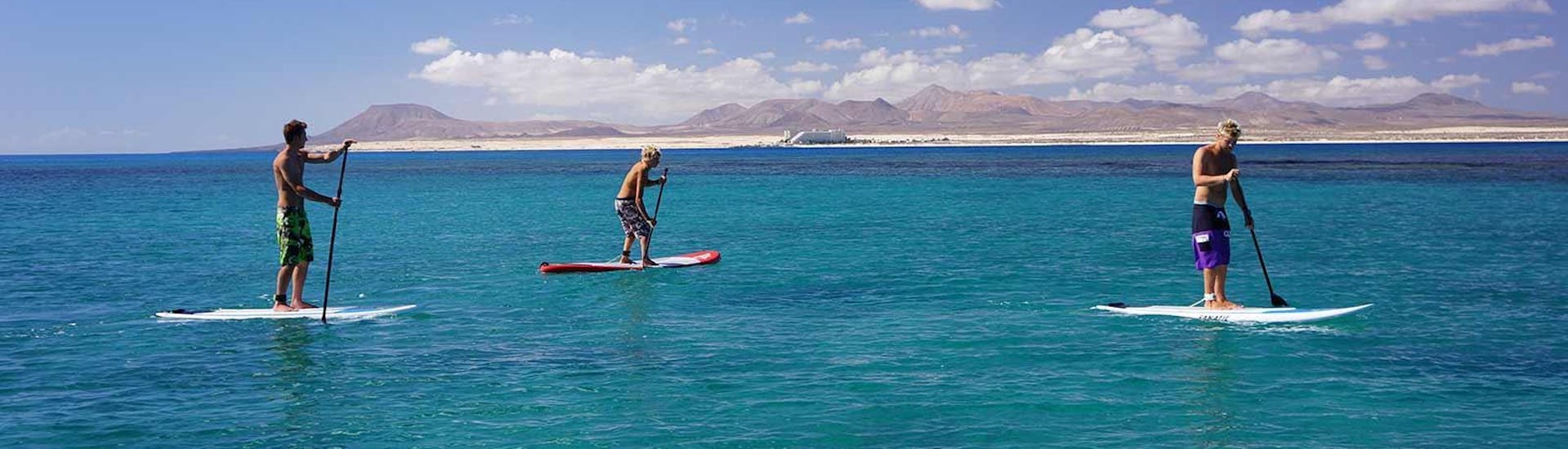 Stand Up Paddle Lessen voor beginners.