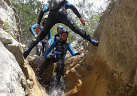 Canyoning in Canyon du Rayaup for Kids from Raft Session Verdon.