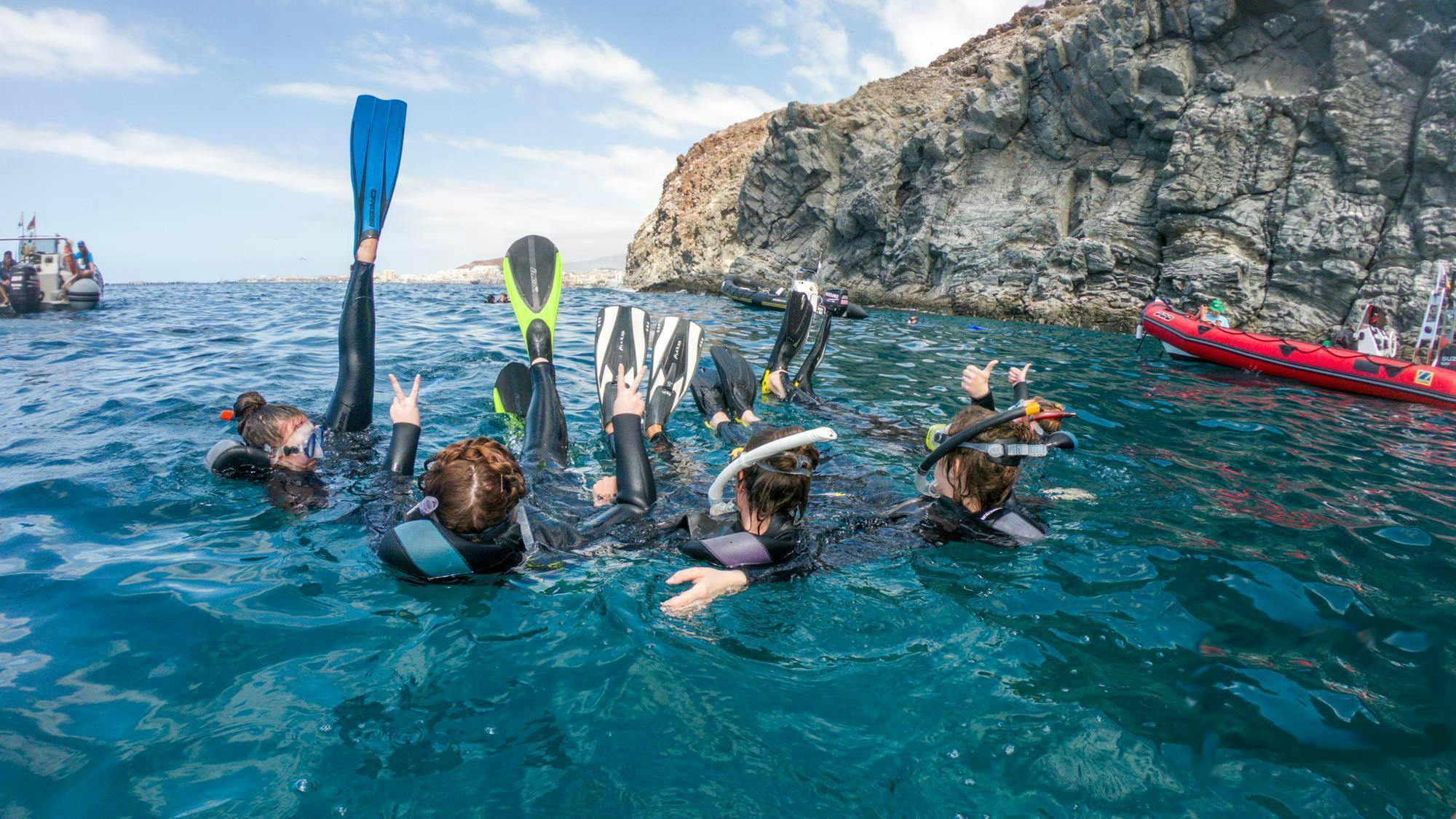 Snorkeling Excursion in Tenerife from Aqua-Marina Diving Tenerife.