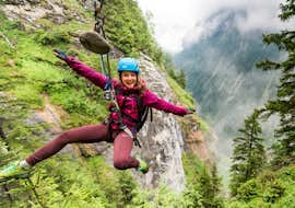 Klettersteig an der Mürrenfluh mit Outdoor Switzerland AG Klettersteig an der Mürrenfluh mit Outdoor Switzerland AG.